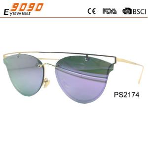 Wholesale women's retro temperament fashionable sunglasses ,UV 400 Protection Lens from china suppliers