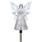 1 AA Batteries 4 Inches Solar Powered Angel Garden Stake