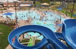 Outdoor Swimming Water Park Slide Fiberglass Kids Games Equipment Fiberglass