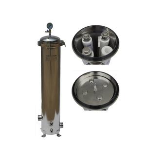 Wholesale High Pressure Multi Cartridge Filter Housing 2-20 Cartridges Max. Pressure 150 Psi from china suppliers