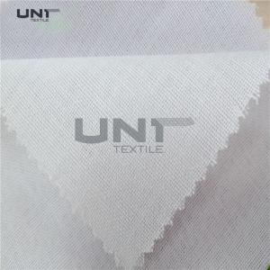 Wholesale Soft Fusible Interlining Woven Interlining Adhesive 120gsm PES / LDPE Fusing from china suppliers