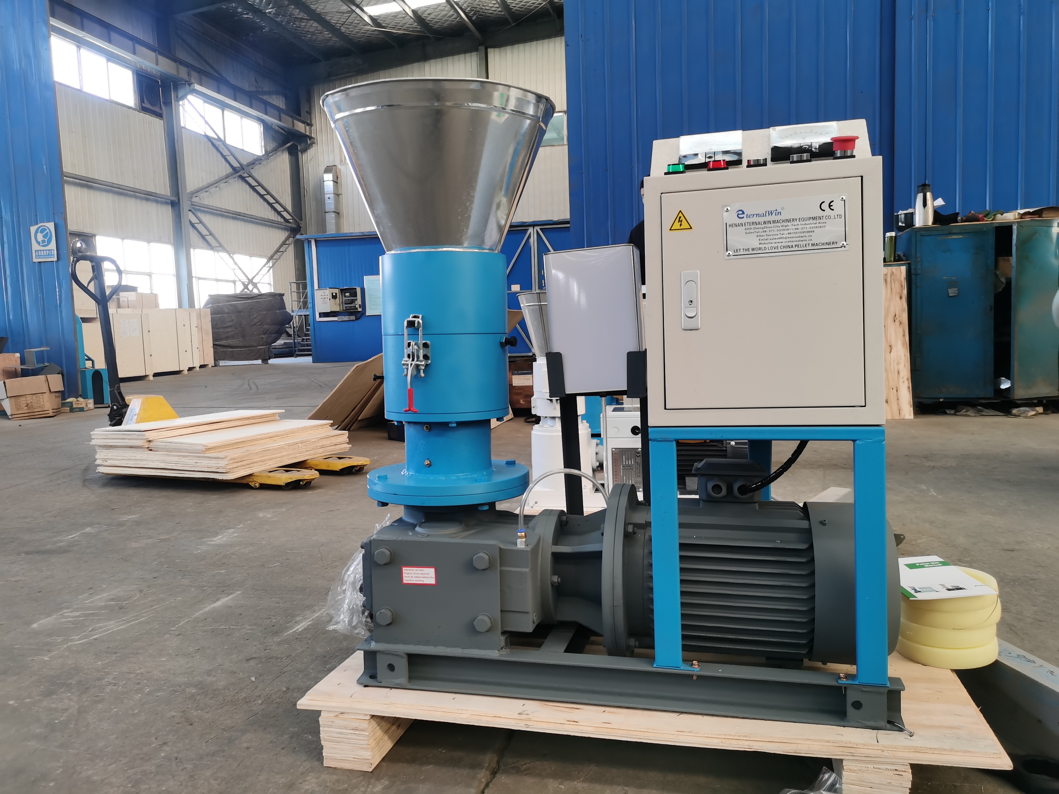 Easy Moving Wood Pellet Machine New Product Wood Mill Making Machine 80kg/h Wood Pellet Mill