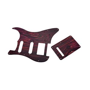 Wholesale 3Ply SSH Electric Guitar Pickguard Scratch Plate Back Plate &amp; Screws For American Fender ST Style Electric Guitar from china suppliers
