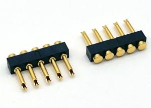 Wholesale 2.54mm Pitch Pogo Pin Connector Solder Type Female Pogo Pin 1x05P from china suppliers