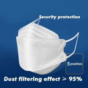 Wholesale KN95 Face Mask CE &amp; FDA Certificate Fish Mouth Design Anti-Bacteria Anti-Dust from china suppliers