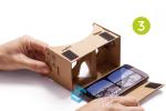 DIY Mobile Phones Accessories Brown Cardboard 2.0 Virtual Reality VR Headset