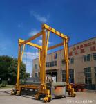 3 Phase AC380V/50HZ Rubber Tyred Gantry Rtg Cranes High Efficiency