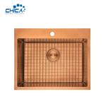 Copper Single Bowl Handmade House Kitchen Sinks SUS304 Stainless Steel Kitchen