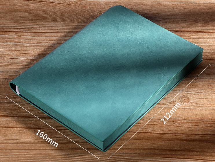 Business Gift Box A5 Thickened Soft Leather Notebook with Customized Logo Notepad