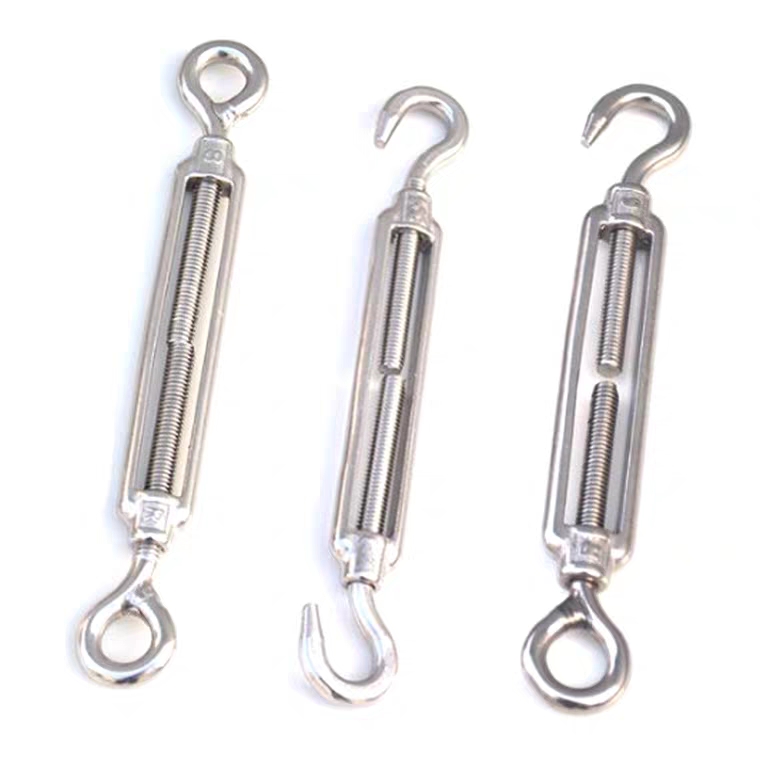 ZINC PLATED Stainless Steel Turnbuckles DIN1480 with Open Body