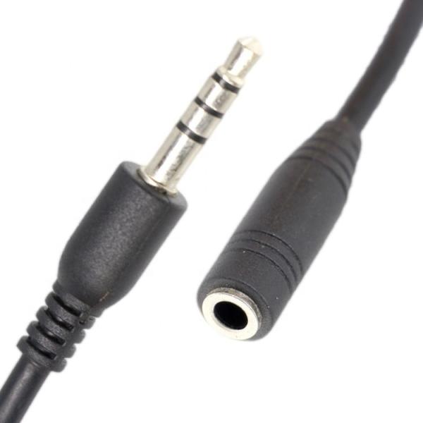 Short 20cm 3.5mm 4 Poles TRRS Male To 3.5mm TRRS Female Stereo Aux Audio
