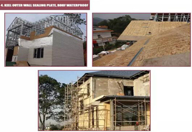Antiseismic Prefab Storage Container Homes OSB Waterproof Roof