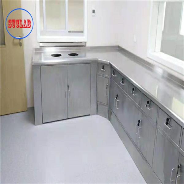 Durable Stainless Steel Lab Bench for Efficient Lab Work As Drawing Doors