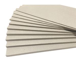 Wholesale All Grammage Laminated 3mm 3.5mm 4mm Grey Board Hardness Cardboard Paper from china suppliers