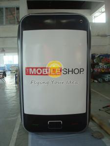 Wholesale Attractive 0.28mm PVC Customized Phone Shaped Balloons for Outdoor Advertising from china suppliers