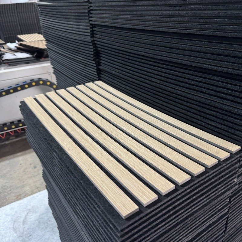 30*60cm Sound Absorbing Akupanel Wood Wall Panels