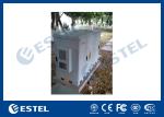Galvanized Steel Sandwich Panel Integrated Outdoor Telecom Cabinet For Base