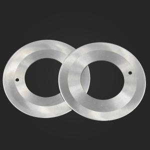 Wholesale Cloth Cutting Blades Steel , Solid Carbide Tipped Machine Rotary Circular Knives from china suppliers