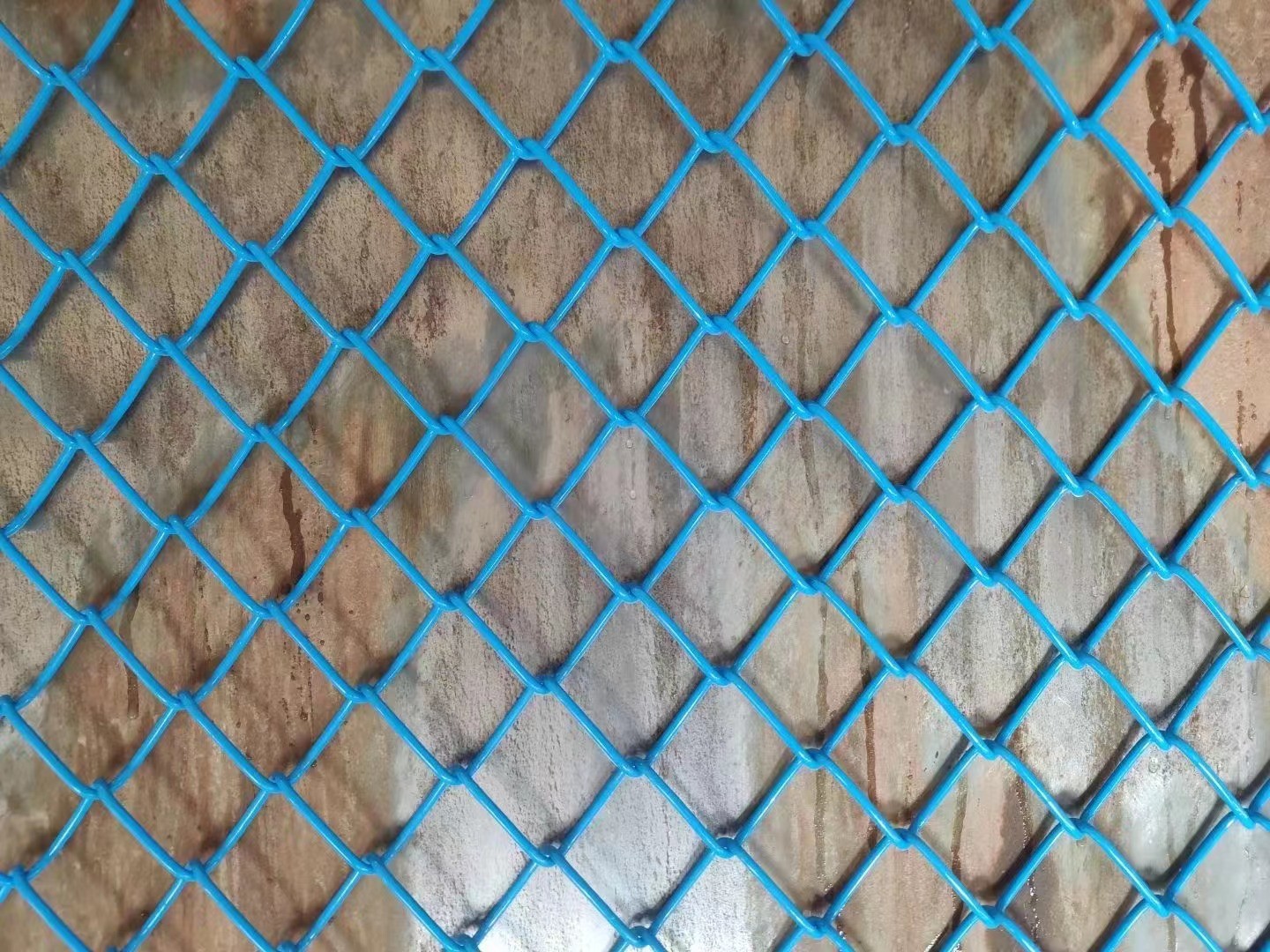 Diamond Iron Wire Mesh Panel Cyclone Chain Link Fence