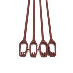Planting Hanging PVC HDPE Soft Plastic Flower Pot Hook Garden Accessory