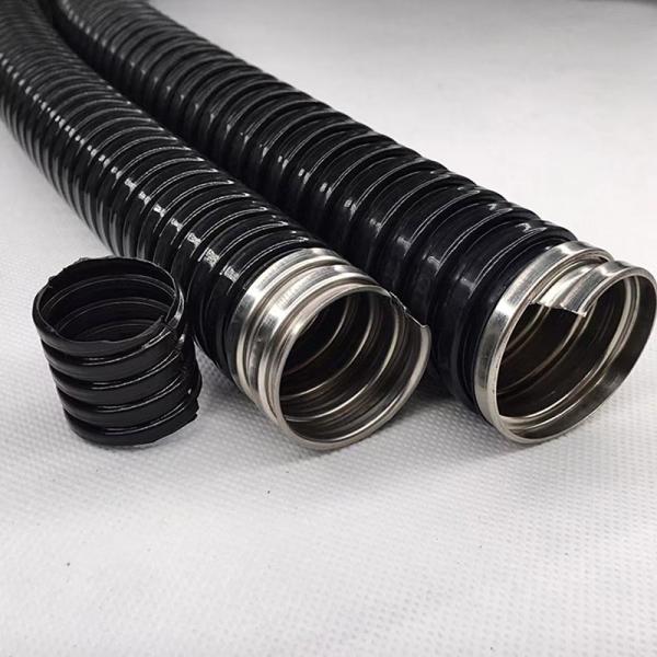 Corrugated Metal Inner Core Flexible Metal Conduit For 625PSI Pressure In