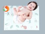 Leak Proof Disposable Diaper Changing Pads Hygienic Preventing Mess For Baby