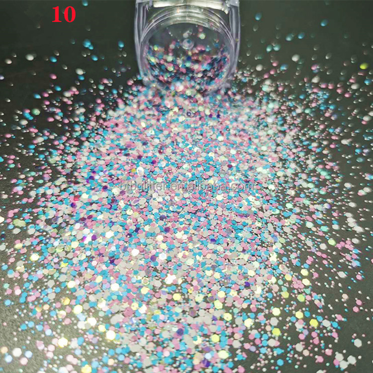 1 Color Print Method Manufacture Spring Nails Glitters Nail Ready for Shipping to Indoor Christmas Decoration