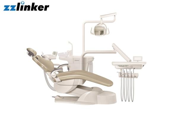 Mobile Dental Chair Unit , Portable Dental Chair 3 Programs Glass Spittoon