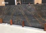 Henan quarry low price Golden vein blue marble 18 mm beautiful decor