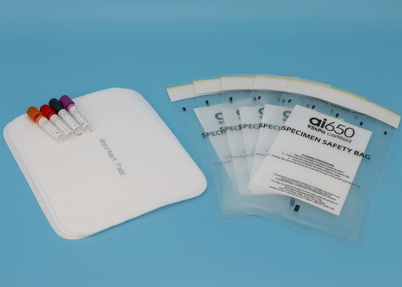 0.635mm Medical Waste 95kPa Plastic Biohazard Sample Bags