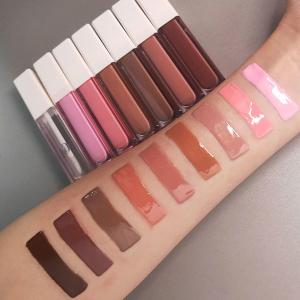 Wholesale Cruelty Free Makeup Line Pink Red Glossy Lip Gloss from china suppliers