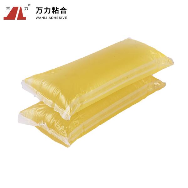 Synthetic Packaging Hot Melt Adhesive 8500 Cps Transparent In Food Packaging TPR
