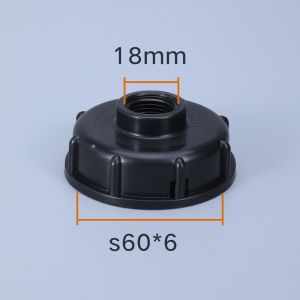 Spiral Connection Durable SX60 to 1/2" Female Garden Hose Coupling for IBC Water