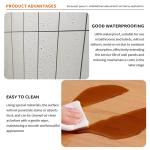 SPC Wall Panel Sale 600*2440*4mm Waterproof Stone Plastic Eco-Friendly Ceramic