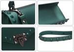 Trim Frosted Rivet Jelly Pu Leather Handbags for Women Shoulder bags