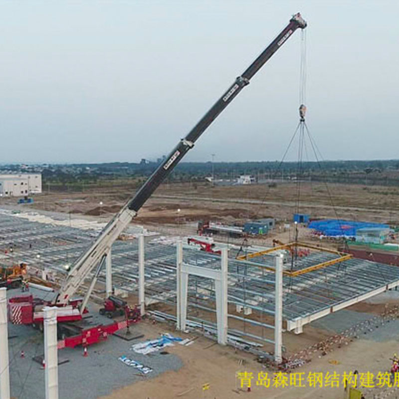 Industrial And Commercial Galvanized Metal Frame Steel Structure Building Low Cost Of Warehouse Construction