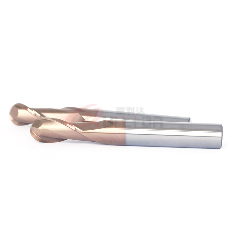 30 Helix Altin Coated End Mill Ball Nose 10mm Carbide End Mill