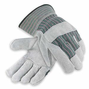 Wholesale Heavy Shoulder Rubberized Palm Leather Work Gloves 10.5'' OEM ODM from china suppliers