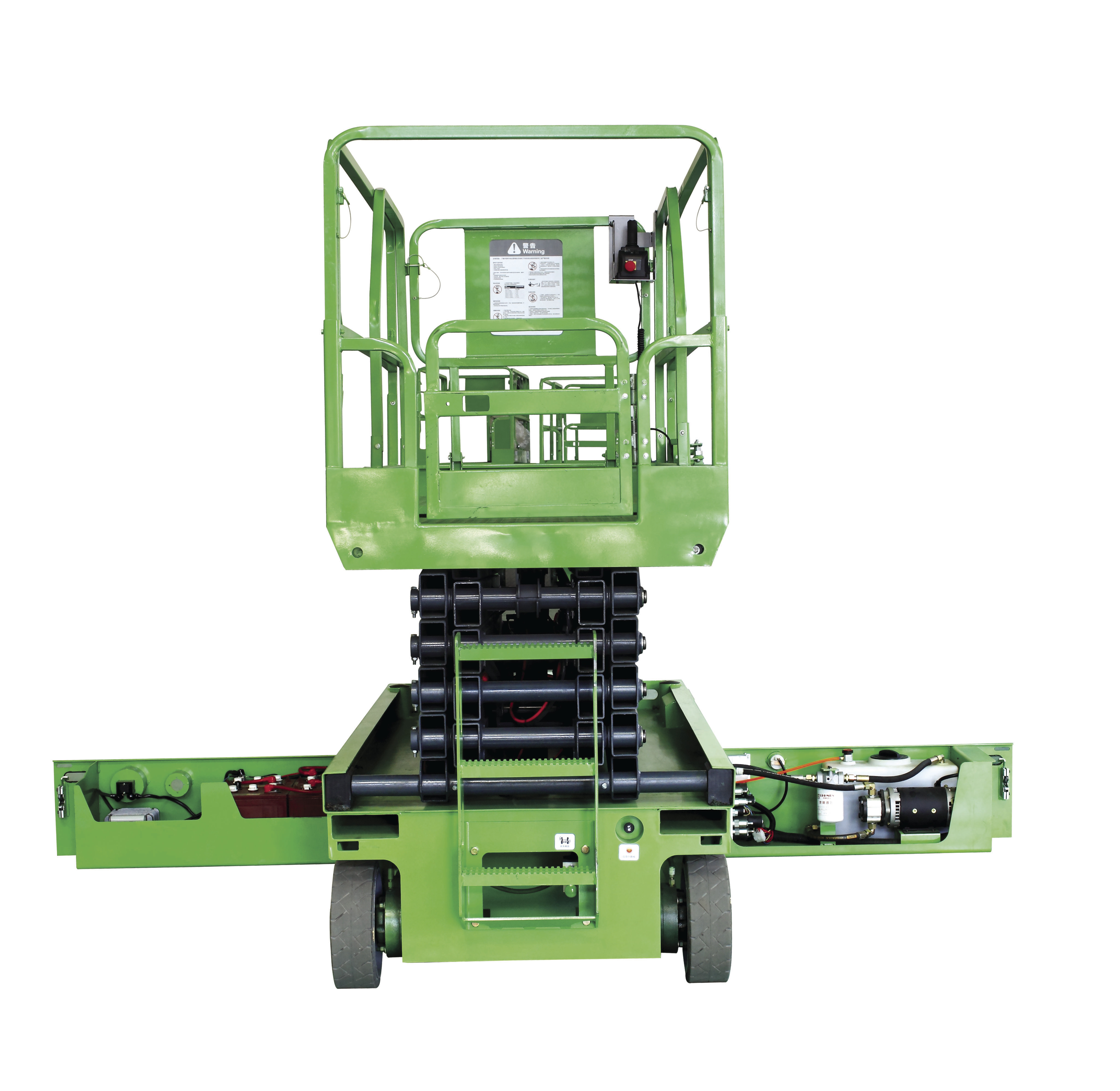 6m Platform Height Self Propelled Scissor Lift with Extension Platform
