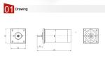 Industrial Roller Door DC Motor