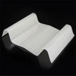 Customized FRP Transparent Plastic Fiberglass Roofing Sheet for Park Length 840