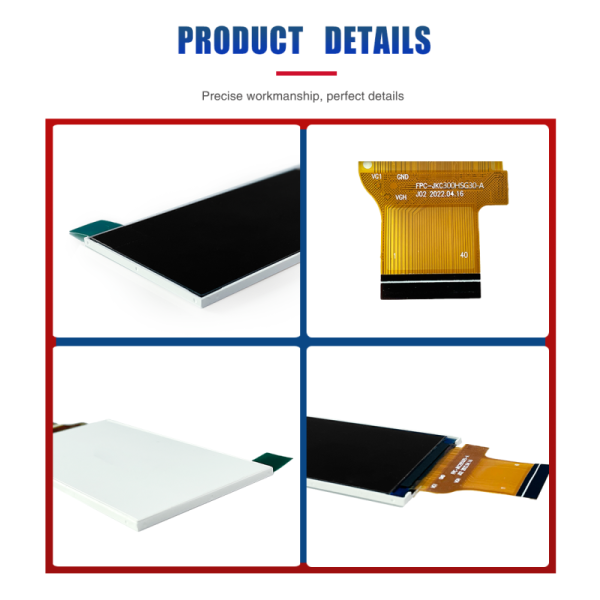 2.96 Inch TFT LCD Module with 360x640 Resolution and MIPI Interface for Industrial and Medical Applications