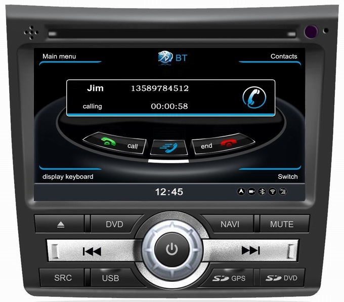 Ouchuangbo HD 1080P S100 A8 Chipset S100 Platform Honda City 2011 Auto Radio DVD Player Touch screen RDS USB SWC