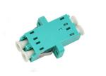 10Gb OM3 Duplex SC Footprint LC Fiber Optic Adapter With Flange or Without