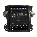 12.1 Inch Tesla Vertical Screen Car Dvd Radio Player For Toyota Highlander