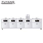 Car Engine Auto Parts Ultrasonic Cleaner 96L Four Tank Immersion / Soak Cleaning