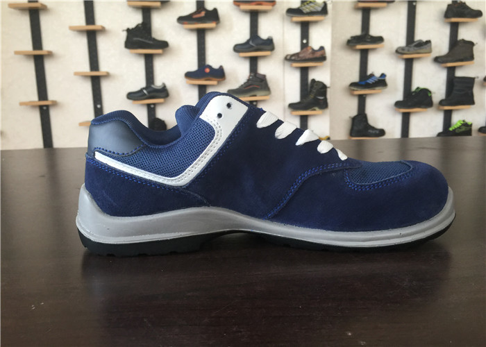 Office Worker Mens Comfortable Work Shoes Oxford Cloth Collar Lining Size Customized