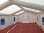 Adult Big White Inflatable Shelter Tent , Durable Inflatable Camping Shelter