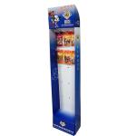 Trade show floor display shelf pop display Pegboard Floor Display Stand