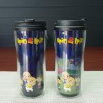 Plastic Double Wall Tumbler Cup Personalised Childrens Mugs SGS